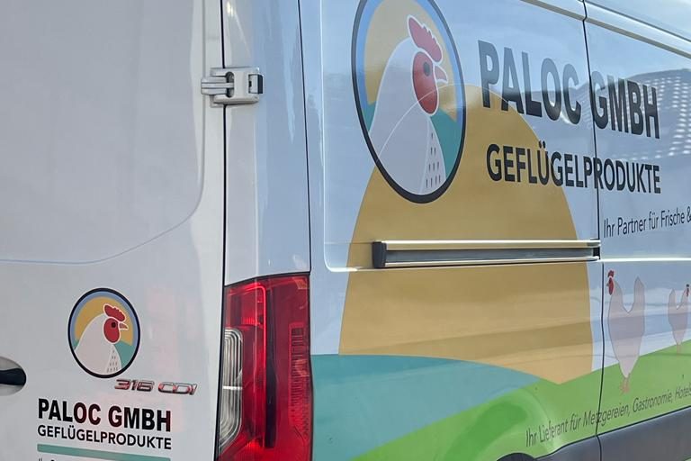 Paloc Geflügel GmbH Lieferfahrzeug